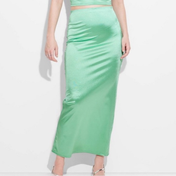 COPY - Brand new with tags Mint Green Maxi Skirt - Picture 3 of 4